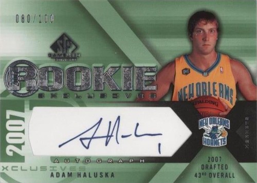 2007-08 SP Game Used - Adam Haluska #RE-AH