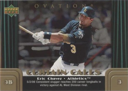 2006 Upper Deck Ovation - Eric Chavez #CC-EC