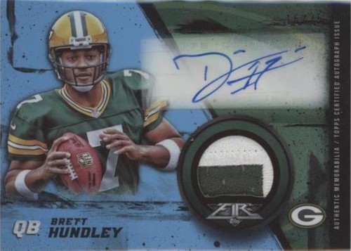 2015 Topps Fire Brett Hundley #FRAP-BH