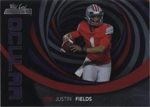 2021 Wild Card Alumination Justin Fields #OC-3