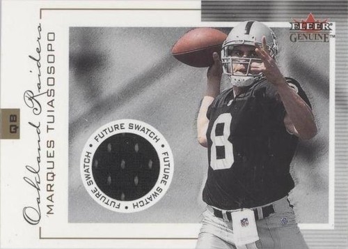 2001 Fleer Genuine Marques Tuiasosopo #150