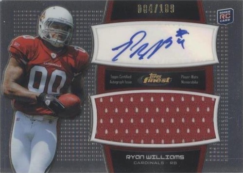 2011 Topps Finest Ryan Williams #AJR-RW