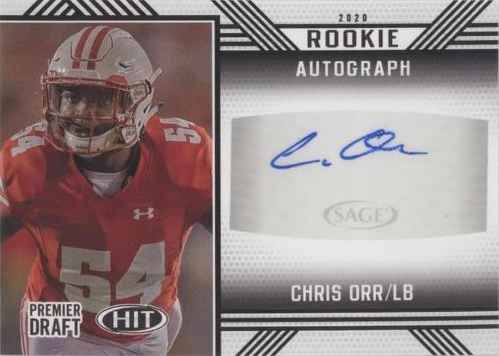 2020 Sage Hit Chris Orr #A75