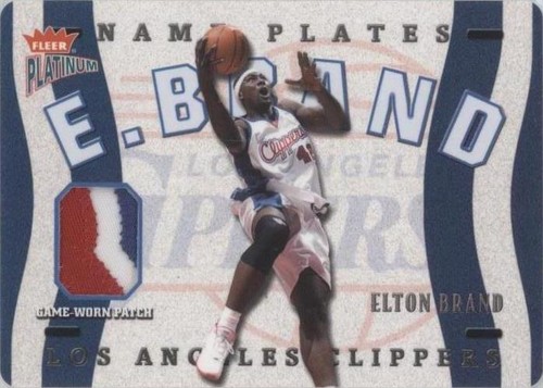 2002-03 Fleer Platinum - Elton Brand #N-EB