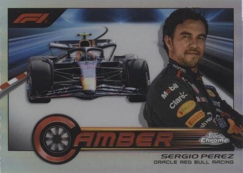 2023 Topps Chrome Formula 1 - Sergio Perez #CAM-SPII