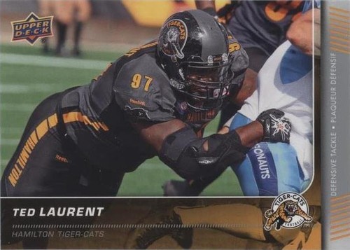 2015 Upper Deck CFL Ted Laurent #107
