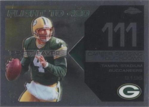 2007 Topps Chrome Brett Favre #BFC-BF111