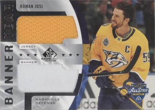 2020-21 Upper Deck SP Game Used - Roman Josi #BYJ-RJ
