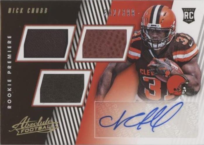 その他 2018 Panini One Football Nick Chubb Auto Amazon.com: 2018 Panini Football #316 Nick Chubb Rookie Card