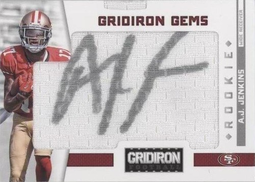 2012 Panini Gridiron A.J. Jenkins #323