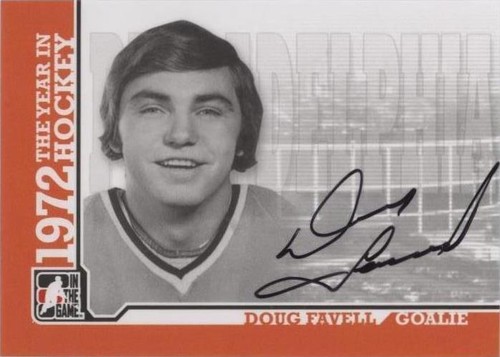 2009-10 In the Game 1972 The Year in Hockey - Doug Favell #A-DF