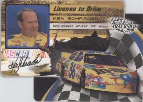 2002 Press Pass Trackside - Ken Schrader #LDP29