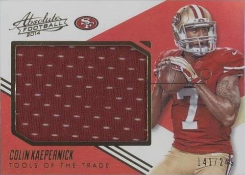 2014 Panini Absolute Colin Kaepernick #TTJ-CK