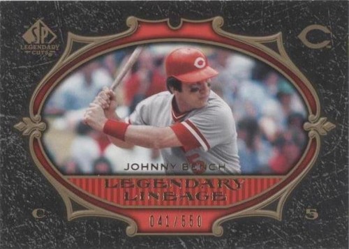 2007 SP Legendary Cuts - Johnny Bench #125