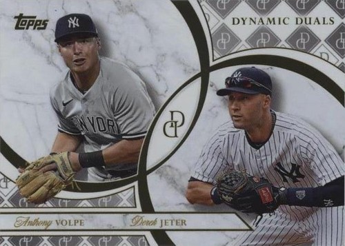 2024 Topps Dynamic Duals - Anthony Volpe Derek Jeter #50