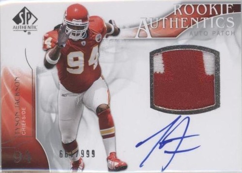 2009 SP Authentic Tyson Jackson #404
