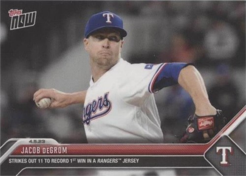 2023 Topps Now - Jacob deGrom #58