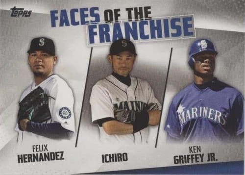 2019 Topps - Félix Hernández Ichiro Suzuki Ken Griffey Jr #FOF-26