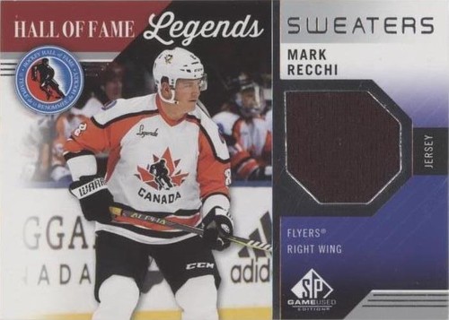 2021-22 Upper Deck SP Game Used - Mark Recchi #HOF-MR
