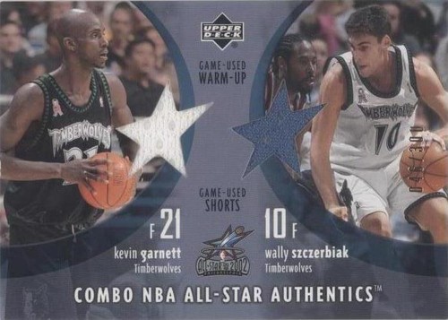 2002-03 Upper Deck - Kevin Garnett/Wally Szczerbiak #KG/WS