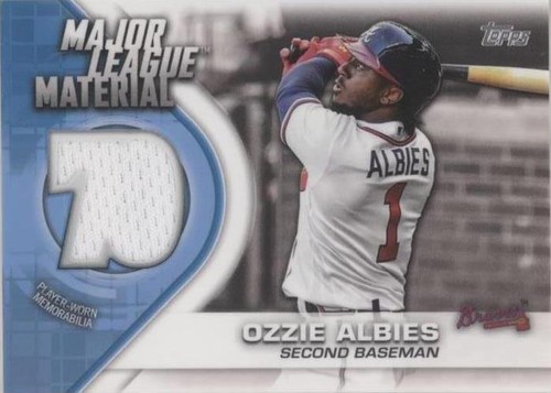 最終値下　1of1 直筆サインozzie albies オジー・アルビーズ 最終値下 1of1 直筆サインozzie albies オジー・アルビーズ