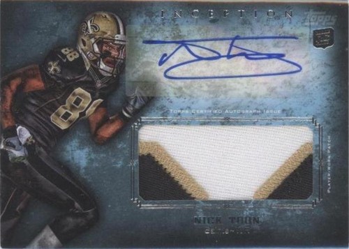 2012 Topps Inception Nick Toon #AJP-NT