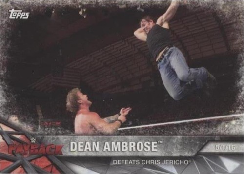 2017 Topps WWE Road to Wrestlemania - Dean Ambrose #80