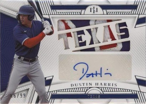 2023 Panini National Treasures - Dustin Harris #DMS-DH