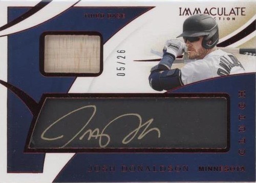 2020 Panini Immaculate Collection - Josh Donaldson #C-JD