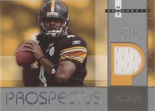 2006 Fleer Hot Prospects Omar Jacobs #PR-OJ