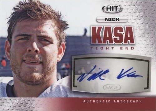 2013 SAGE Hit Nick Kasa #A144