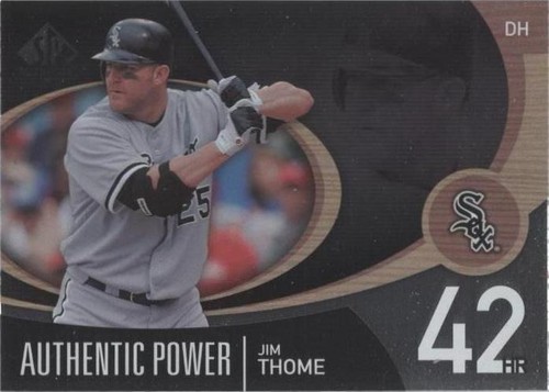 2007 SP Authentic - Jim Thome #AP-27