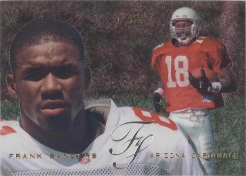 1995 Flair Frank Sanders #6