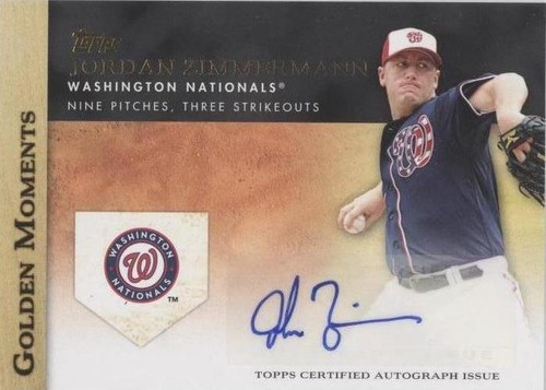 2012 Topps - Jordan Zimmermann #GMA-JZ