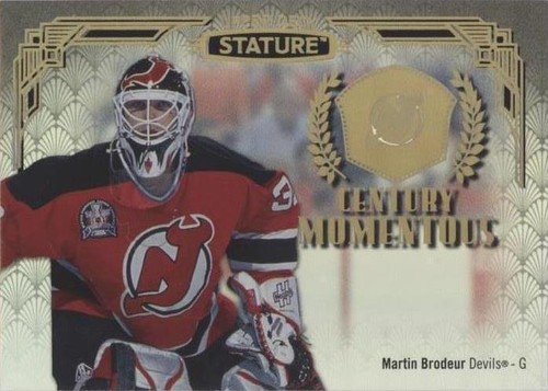 2020-21 Upper Deck Stature - Martin Brodeur #CM-23