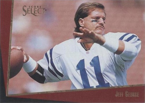 1993 Score Select Jeff George #115