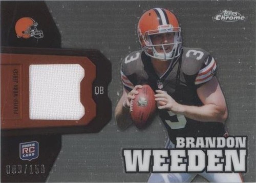 2012 Topps Chrome Brandon Weeden #RR4
