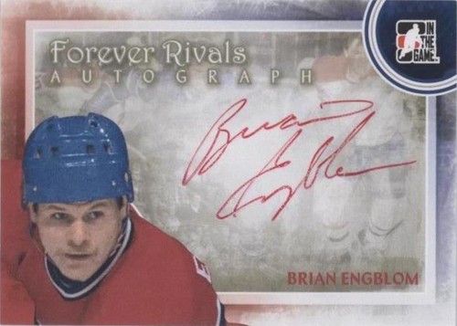 2012-13 In the Game Forever Rivals Series - Brian Engblom #A-BE