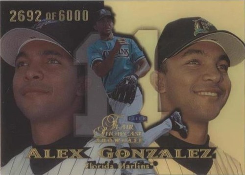 1999 Flair Showcase - Alex Gonzalez #97