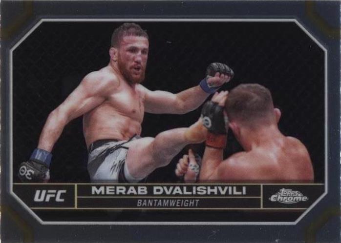 2024 Topps Chrome UFC - Merab Dvalishvili #135