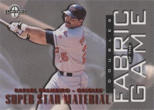 1991 Donruss Rafael Palmeiro #19 ERROR CARD No Dot After