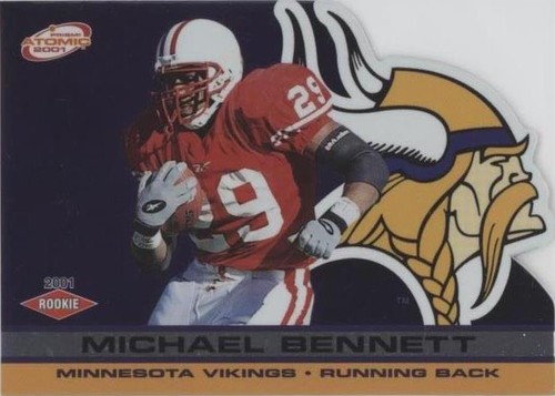 2001 Pacific Prism Atomic Michael Bennett #177