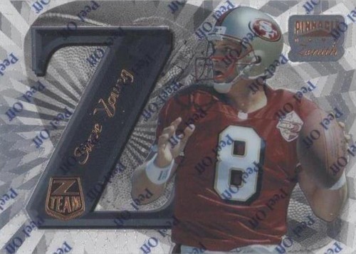 1997 Pinnacle Zenith Steve Young #ZT16