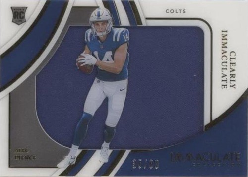 2022 Panini Immaculate Collection Alec Pierce #IRJ-API