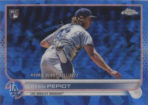 2022 Topps Chrome Update Series Sapphire Edition - Ryan Pepiot #US258