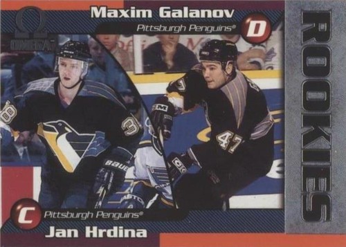 1998-99 Pacific Omega - Jan Hrdina Maxim Galanov #200
