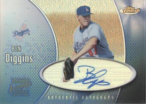 2001 Topps Finest - Ben Diggins #FA-BD