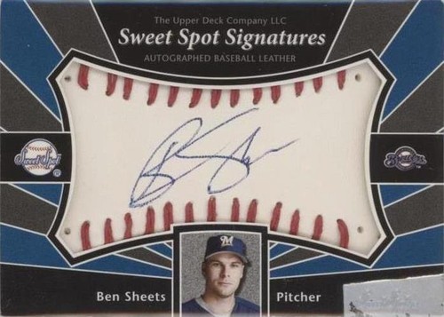 2004 Upper Deck Sweet Spot - Ben Sheets #SS-BS