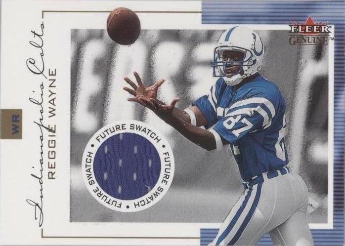 Fleer 2001 genuino Reggie Wayne #133