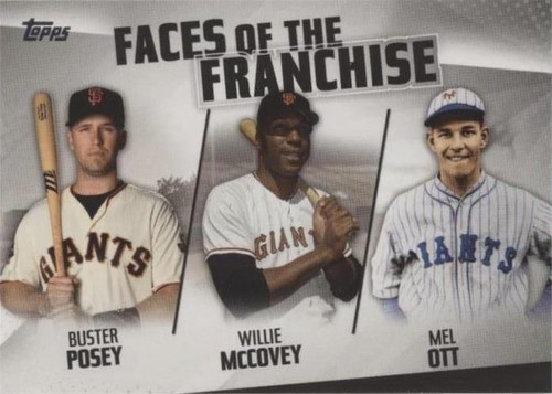 2019 Topps - Buster Posey Mel Ott Willie McCovey #FOF-25